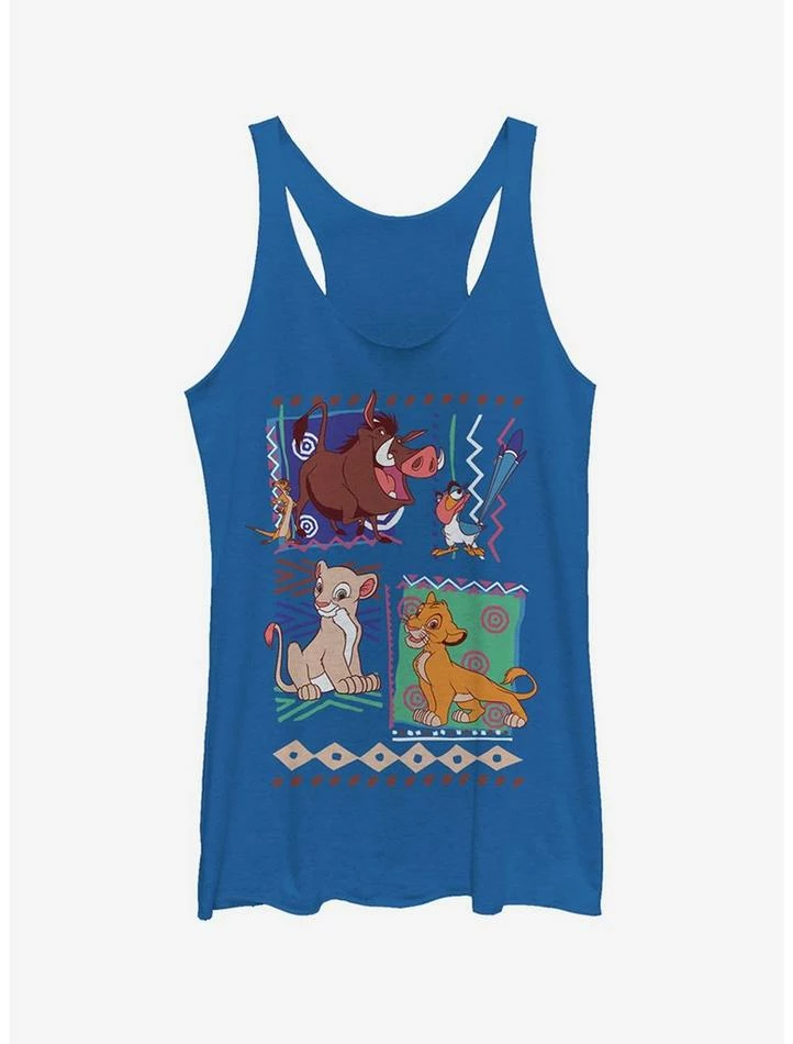 Brand new โค๏ธ Disney Lion King Retro 90's Savannah Friends ๐ Girls Tank Top ๐ 1 Brand new โค๏ธ Disney Lion King Retro 90's Savannah Friends ๐ Girls Tank Top ๐