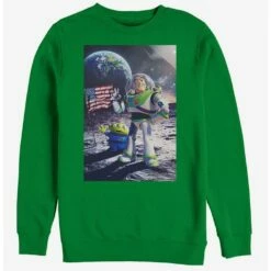 Cheap ❤️ Disney Pixar Toy Story Buzz Lightyear Moon Landing Sweatshirt 🥰