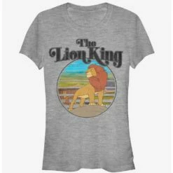 Buy 🎉  Disney Lion King Retro Logo Scene  Girls T-Shirt 🧨
