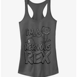Top 10 ⌛ Disney Pixar Toy Story Nervous Rex 🎉 Girls Tank Top ❤️