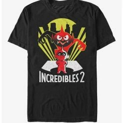 Coupon 😀 Disney Pixar The Incredibles Jack-Jack Devil Pose T-Shirt 🛒