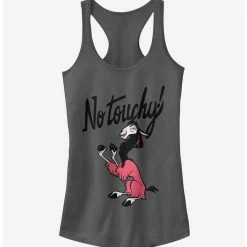 Discount ⌛ Disney The Emperor's New Groove No Touchy 🤩 Girls Tank Top ✨