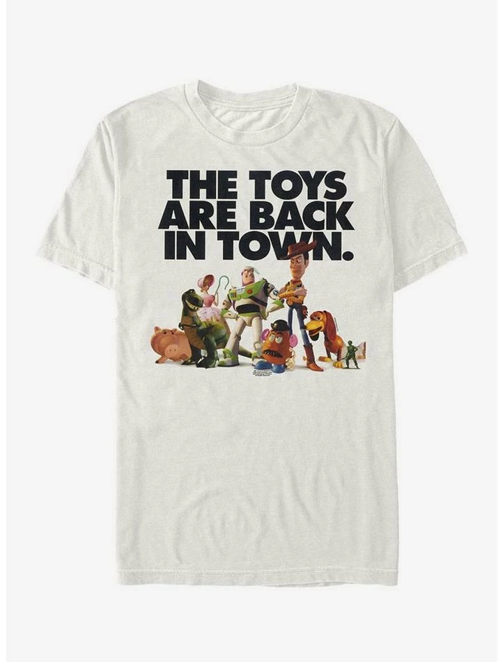 Hot Sale ⭐ Disney Pixar Toy Story Toys Are Back in Town T-Shirt ⌛ 1 Hot Sale ⭐ Disney Pixar Toy Story Toys Are Back in Town T-Shirt ⌛
