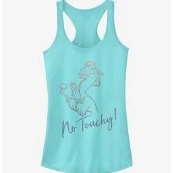 Outlet ✔️ Disney The Emperor's New Groove No Touchy Rainbow Girls Tank Top 🛒