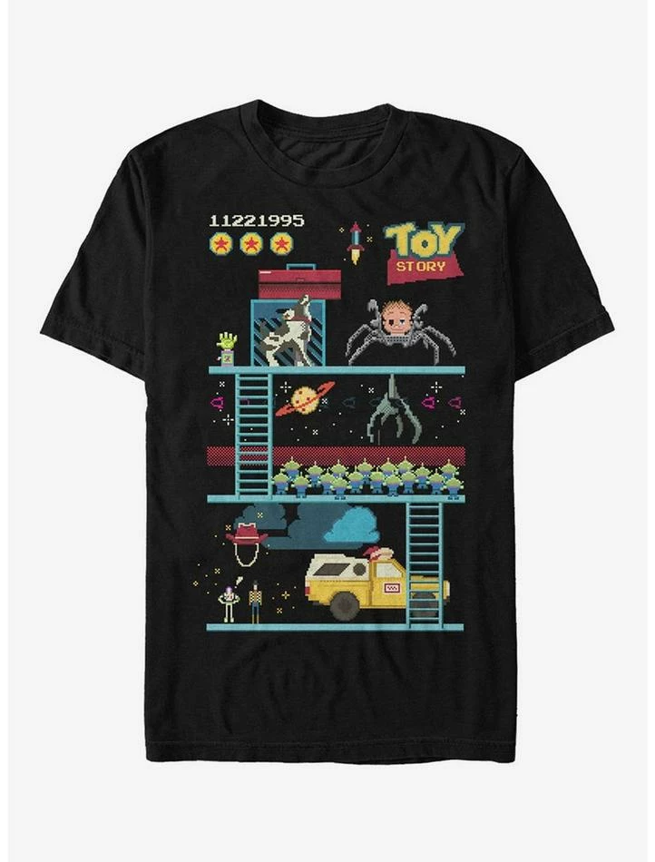 Flash Sale ⌛ Disney Pixar Toy Story Video Game Doll Spider T-Shirt ❤️ 1 Flash Sale ⌛ Disney Pixar Toy Story Video Game Doll Spider T-Shirt ❤️