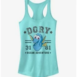 Brand new ✔️ Disney Pixar Finding Dory Ocean Adventure Girls Tank Top 💯
