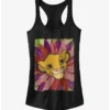 Buy 👍 Disney Lion King Simba Leaf Mane 🛒 Girls Tank Top ❤️
