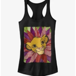 Buy 👍 Disney Lion King Simba Leaf Mane 🛒 Girls Tank Top ❤️