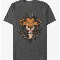 Top 10 ⌛ Disney Lion King Scar Decorative Mane T-Shirt ✨