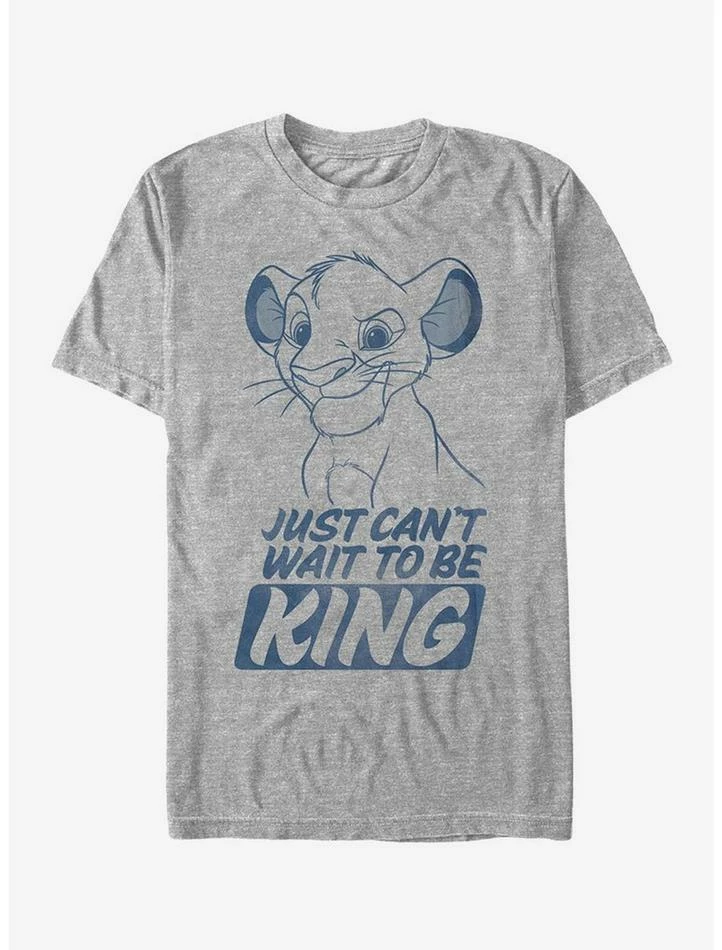 Outlet ✨ Disney Lion King Simba Can't Wait to Be King T-Shirt 🎁 1 Outlet ✨ Disney Lion King Simba Can't Wait to Be King T-Shirt 🎁