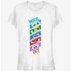 Cheap ✔️ Disney Pixar Inside Out Emotion Eyes 😉 Girls T-Shirt ✨
