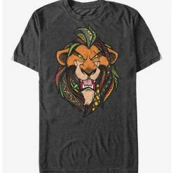 Best reviews of 👏  Disney Lion King Scar Decorative Tribal Mane T-Shirt 👍