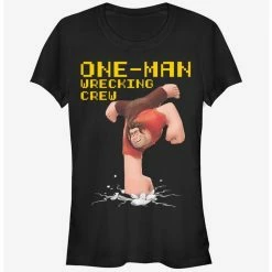 Discount ⭐ Disney Wreck-It Ralph Wrecking Crew 🎁  Girls T-Shirt ❤️