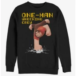 Cheap 💯 Disney Wreck-It Ralph Wrecking Crew Sweatshirt ⌛