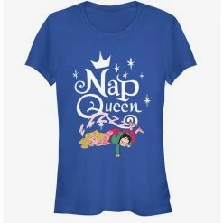 Deals 🎁 Disney Ralph Breaks The Internet Aurora Nap Queen Girls T-Shirt 🛒
