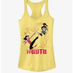 Best Sale 🌟 Disney Ralph Breaks The Internet Mulan Girls Tank Top 🎉
