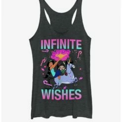 Discount ⭐ Disney Ralph Breaks The Internet Jasmine Infinite Wishes 💯 Girls Tank Top ✔️