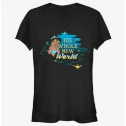 Best Sale 🎉 Disney Aladdin His Whole New World ⭐ Girls T-Shirt ⭐