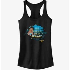 Discount ⌛ Disney Aladdin Whole New World 🛒 Girls Tank Top 🛒