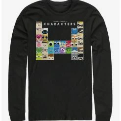 Wholesale 🛒 Disney Pixar Periodic Pixar Long-Sleeve T-Shirt ⭐