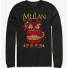 Brand new 🥰 Disney Mulan Stone Mushu Long-Sleeve T-Shirt 🔥