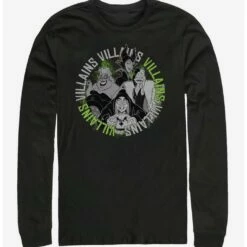 Brand new 🎉  Disney Villains Villain Friends Long-Sleeve T-Shirt 👍