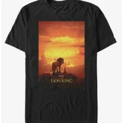 Best Pirce ⭐ Disney The Lion King 2019 Pride Rock Poster T-Shirt 💯