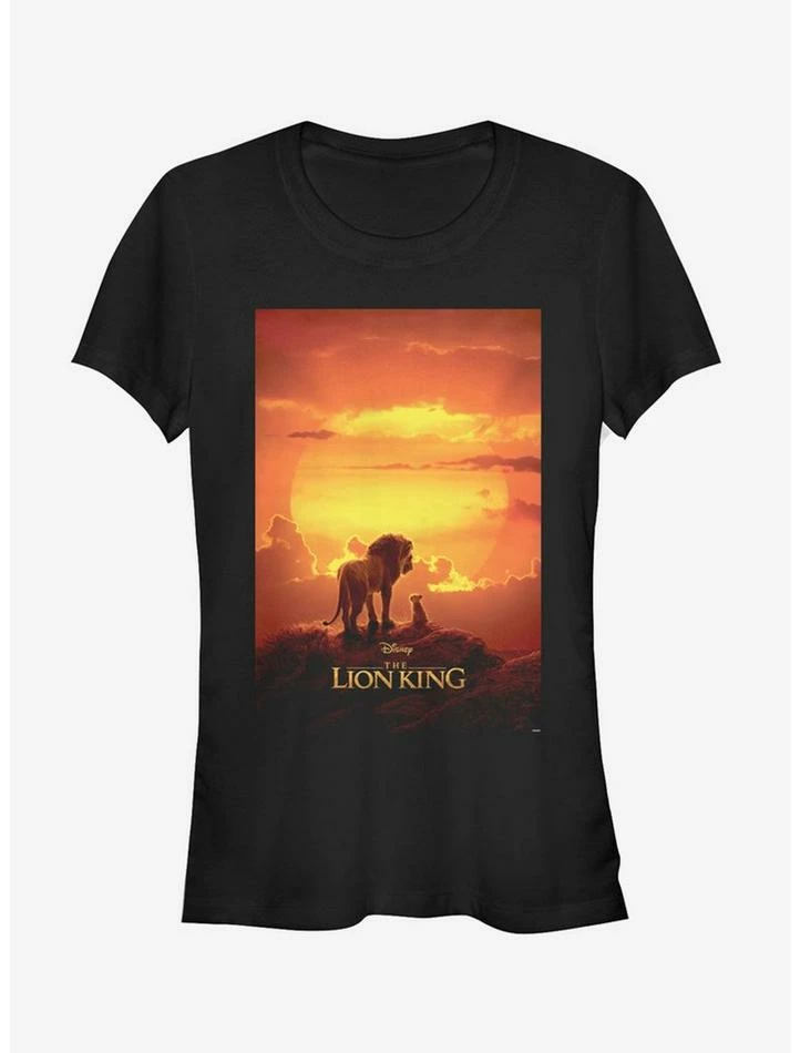 Outlet 🛒 Disney The Lion King 2019 Pride Rock Poster Girls T-Shirt 🎁 1 Outlet 🛒 Disney The Lion King 2019 Pride Rock Poster Girls T-Shirt 🎁