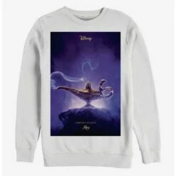 Best Pirce 🧨 Disney Aladdin 2019 Aladdin Live Action Poster Sweatshirt 😍