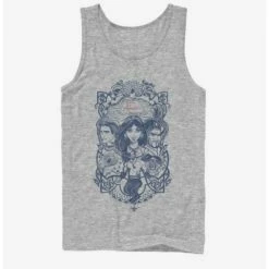 Discount ⌛ Disney Aladdin 2019 Vintage Aladdin Collage Tank ✨