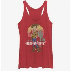 Brand new 😀 Disney Pixar Toy Story 4 Hey Howdy 🥰 Girls Tank ⭐