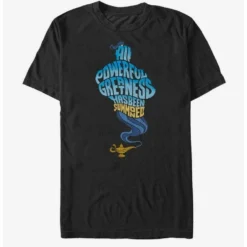 Coupon 👍 Disney Aladdin 2019 All Powerful Genie T-Shirt ✔️