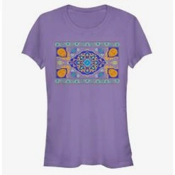 Discount 😉 Disney Aladdin 2019 Magic Carpet Panel Print Girls T-Shirt 🎉