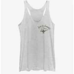 Brand new 🥰 Disney Aladdin 2019 Free To Dream ✔️ Girls Tank ⌛