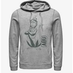 Flash Sale 👍 Disney Aladdin 2019 Abu Side Kick Pocket Hoodie ✔️