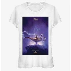 Budget ๐ Disney Aladdin 2019 Aladdin Live Action Poster Girls T-Shirt โจ