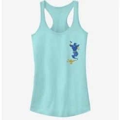 Deals 😀 Disney Aladdin 2019 Pocket Lamp Girls Tank 🧨