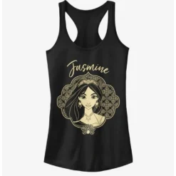 Buy 😉 Disney Aladdin 2019 Jasmine Portrait Girls Tank 🔥