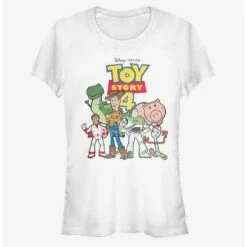 Promo 🔥 Disney Pixar Toy Story 4 Toy Crew Girls T-Shirt 🌟