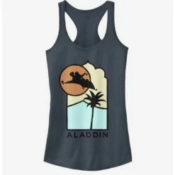 Flash Sale 👍 Disney Aladdin 2019 Carpet Ride Girls Tank ⌛