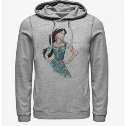 Coupon 🤩 Disney Aladdin 2019 Jasmine Sketch Hoodie 👏