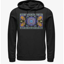 Best Pirce ✨ Disney Aladdin 2019 Magic Carpet Panel Print Hoodie ✔️