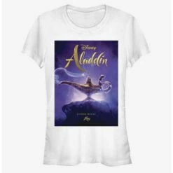 Promo 👏 Disney Aladdin 2019 Aladdin Live Action Cover 😍 Girls T-Shirt ✔️