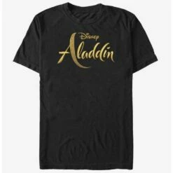 Best deal ✔️ Disney Aladdin 2019 Aladdin Live Action Logo T-Shirt 🥰