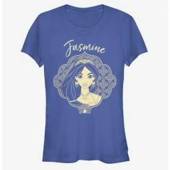 Cheapest 🥰 Disney Aladdin 2019 Jasmine Portrait Girls T-Shirt 🔥