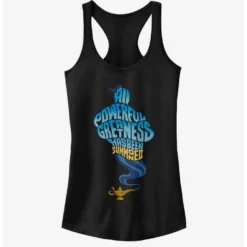 Hot Sale 👍 Disney Aladdin 2019 All Powerful Genie Girls Tank 🔥