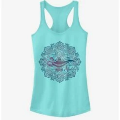 Buy ⌛ Disney Aladdin 2019 Lamp Mandala Girls Tank 🌟
