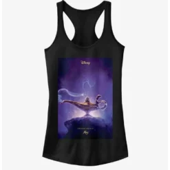 Cheap ⌛ Disney Aladdin 2019 Aladdin Live Action Poster 🛒 Girls Tank ❤️