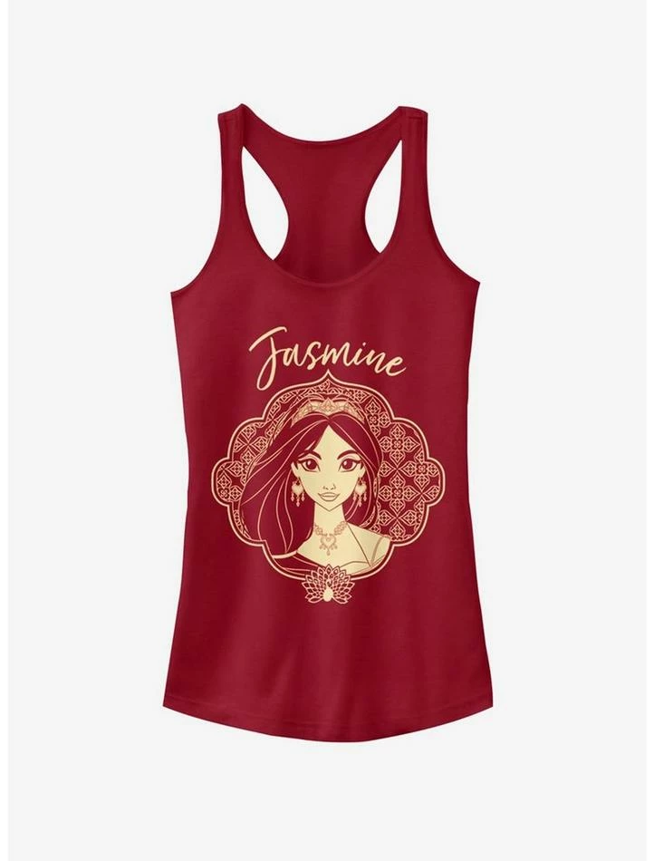 Discount 😉 Disney Aladdin 2019 Jasmine Portrait 😀 Girls Tank ✔️ 1 Discount 😉 Disney Aladdin 2019 Jasmine Portrait 😀 Girls Tank ✔️