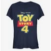 Best Pirce 🎉 Disney Pixar Toy Story 4 Full Color Logo 🎉 Girls T-Shirt ⌛